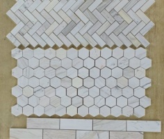 MOSAIC TRẮNG VÂN GỖ NGHỆ AN